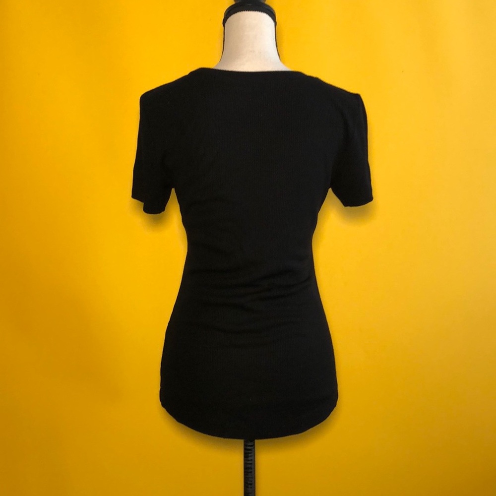 L’AGENCE short-sleeve knit T-shirt - Picture 3 of 5